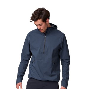 Geci Barbati On Running Waterproof Anorak Bleumarin | 7389506_RO