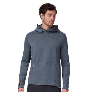 Hoodies Barbati On Running Hoodie 1 Gri | 1946820_RO