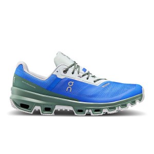 Pantofi Alergare Trail Barbati On Running Cloudventure Waterproof 3 Albastri Verzi Inchis | 8705612_RO