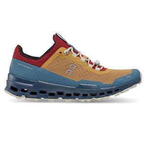 Pantofi Alergare Trail Dama On Running Cloudultra Maro Bleumarin | 1562794_RO