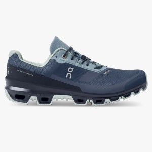 Pantofi Drumetie Barbati On Running Cloudventure Waterproof 3 Albastri Bleumarin | 4231098_RO