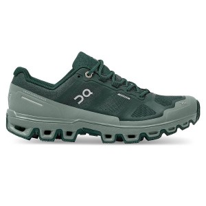 Pantofi Drumetie Dama On Running Cloudventure Waterproof 2 Verzi | 2405917_RO