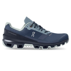 Pantofi Drumetie Dama On Running Cloudventure Waterproof Albastri Bleumarin | 3564291_RO