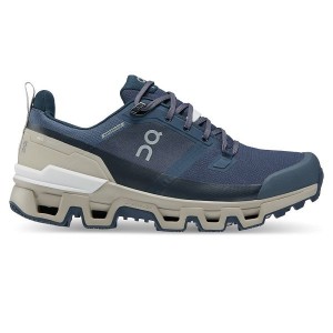 Pantofi Drumetie Dama On Running Cloudwander Waterproof Bleumarin | 5891467_RO