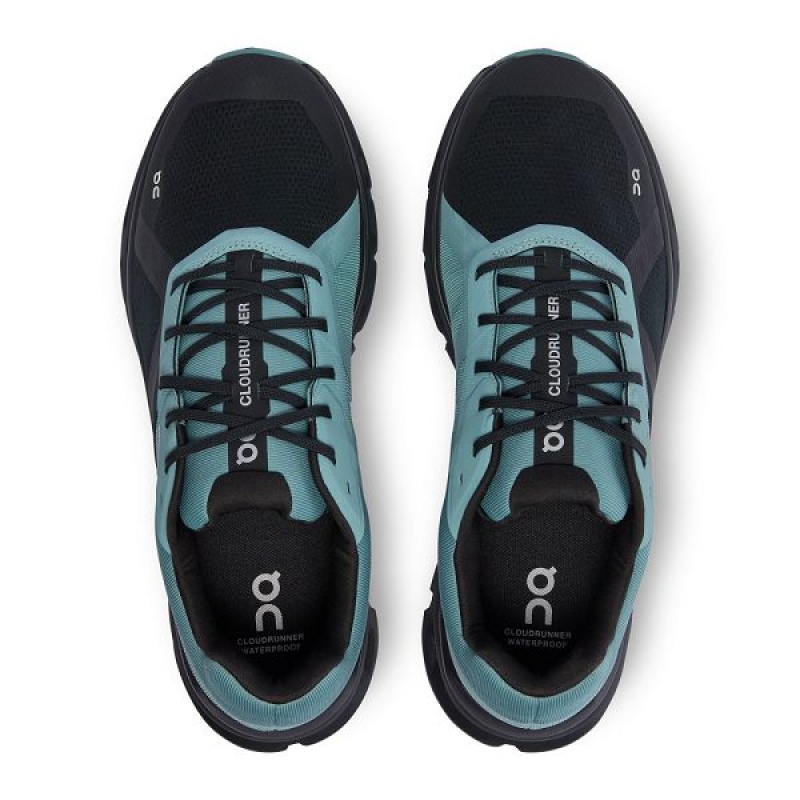 Adidasi Alergare Rutiera Barbati On Running Cloudrunner Waterproof Negrii | 8236157_RO