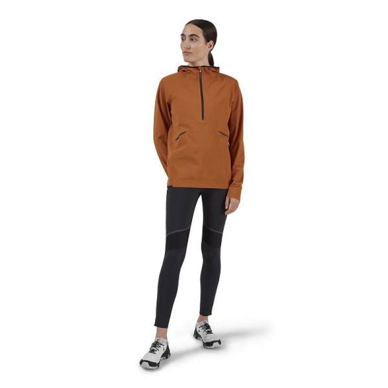 Geci Dama On Running Waterproof Anorak Maro | 681439_RO