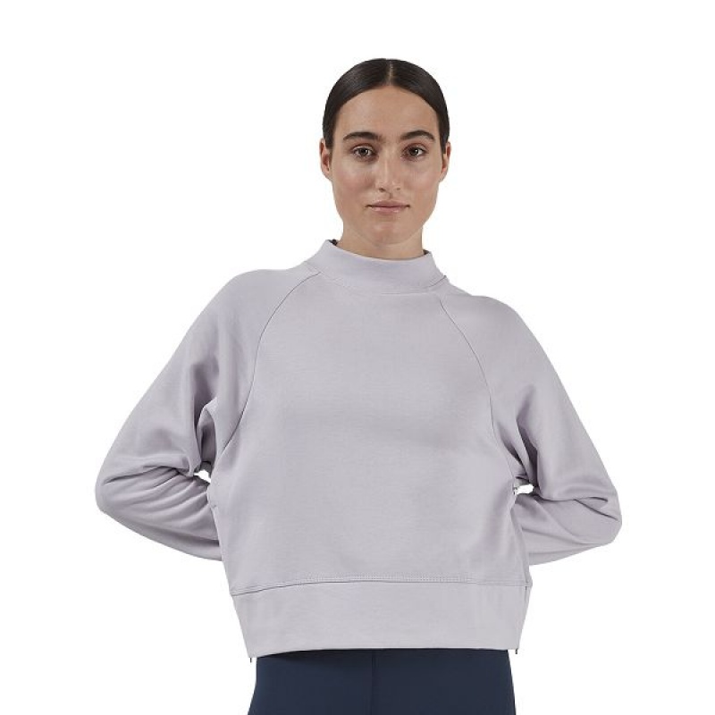 Hanorace Dama On Running Crew Neck Violet | 3642817_RO