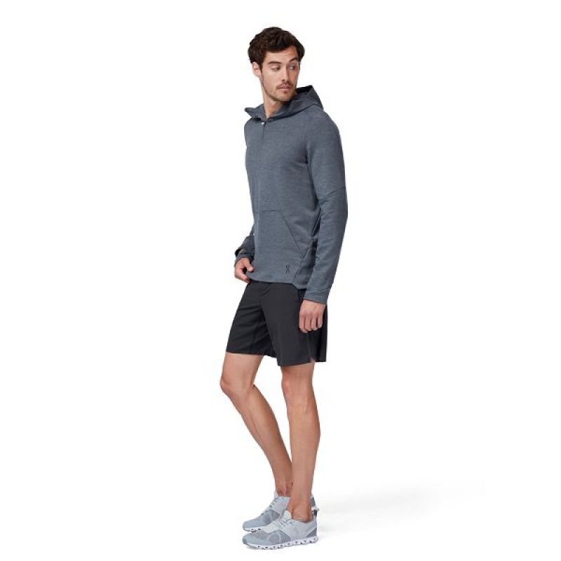 Hoodies Barbati On Running Hoodie 1 Gri | 1946820_RO