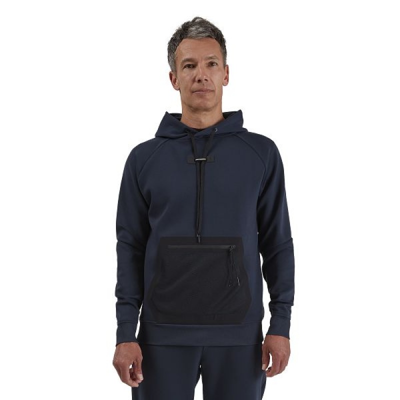 Hoodies Barbati On Running Hoodie 2 Bleumarin | 3918452_RO