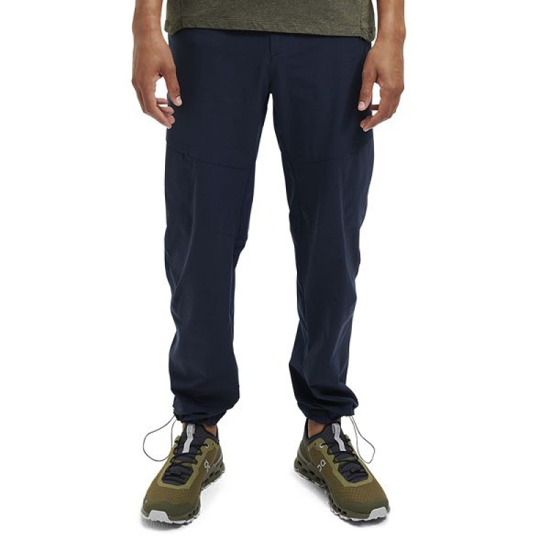 Pantaloni Barbati On Running Explorer Bleumarin | 842165_RO