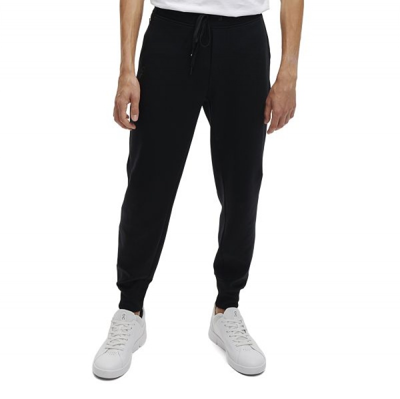 Pantaloni Barbati On Running Sweat 2 Negrii | 6792510_RO