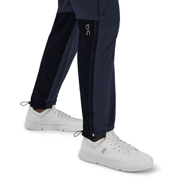 Pantaloni Barbati On Running Track Bleumarin Negrii | 9651742_RO