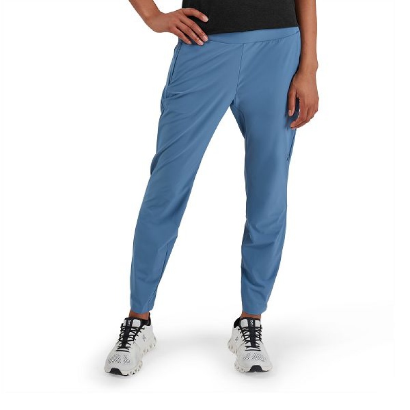 Pantaloni Dama On Running Lightweight Albastri | 3870546_RO