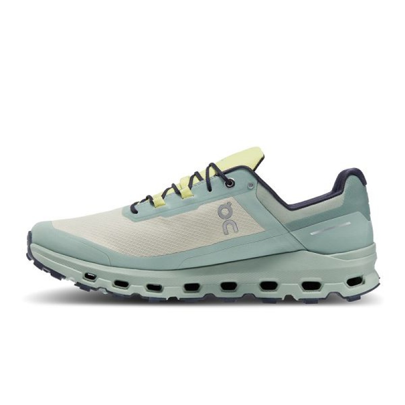 Pantofi Alergare Trail Barbati On Running Cloudvista Waterproof Verzi | 7285904_RO