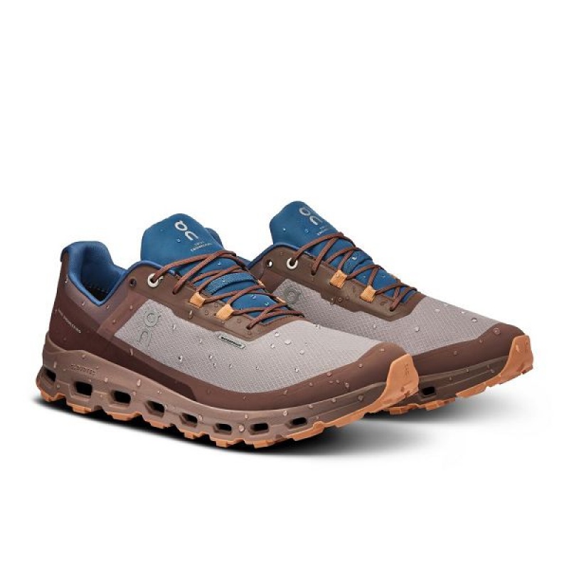 Pantofi Alergare Trail Barbati On Running Cloudvista Waterproof Ciocolata | 8450639_RO