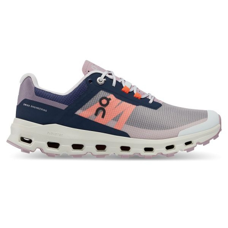 Pantofi Alergare Trail Dama On Running Cloudvista Bleumarin | 2598376_RO