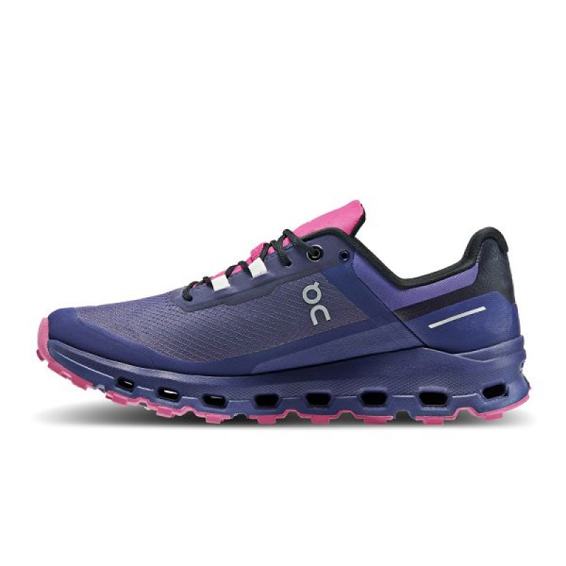 Pantofi Alergare Trail Dama On Running Cloudvista Waterproof Bleumarin Roz | 3752469_RO