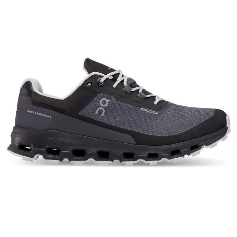 Pantofi Alergare Trail Dama On Running Cloudvista Waterproof Gri Negrii | 1379408_RO