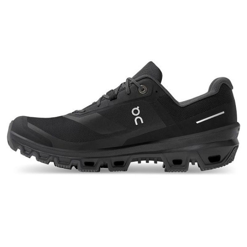 Pantofi Alergare Trail Dama On Running Cloudventure Waterproof Negrii | 2635089_RO