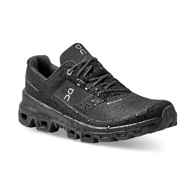 Pantofi Alergare Trail Dama On Running Cloudventure Waterproof Negrii | 2635089_RO