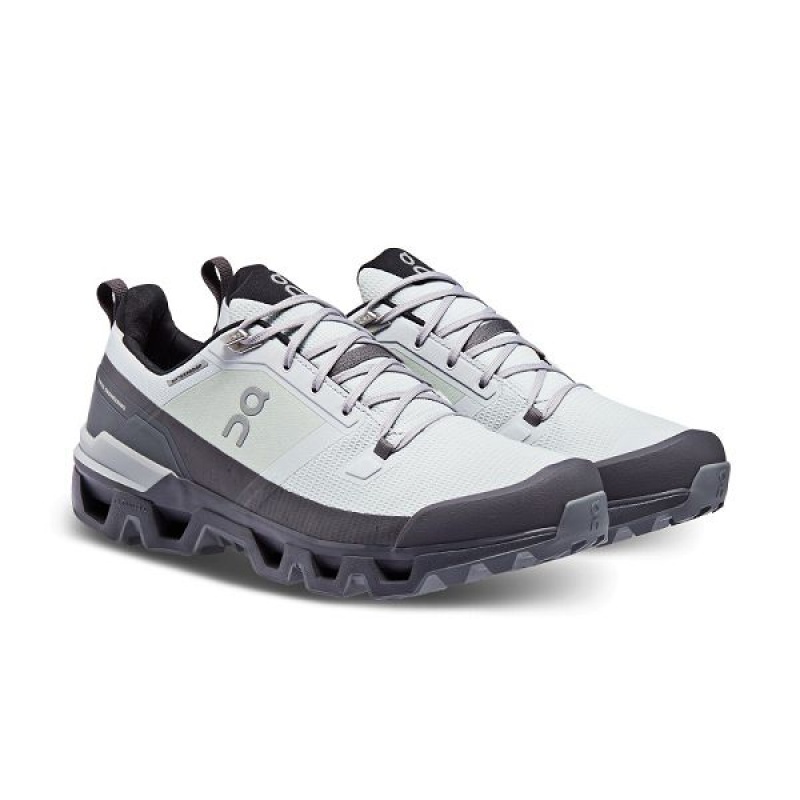 Pantofi Drumetie Barbati On Running Cloudwander Waterproof Gri | 4253810_RO