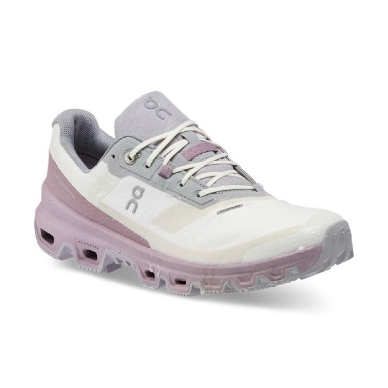 Pantofi Drumetie Dama On Running Cloudventure Waterproof Gri Violet | 9271805_RO