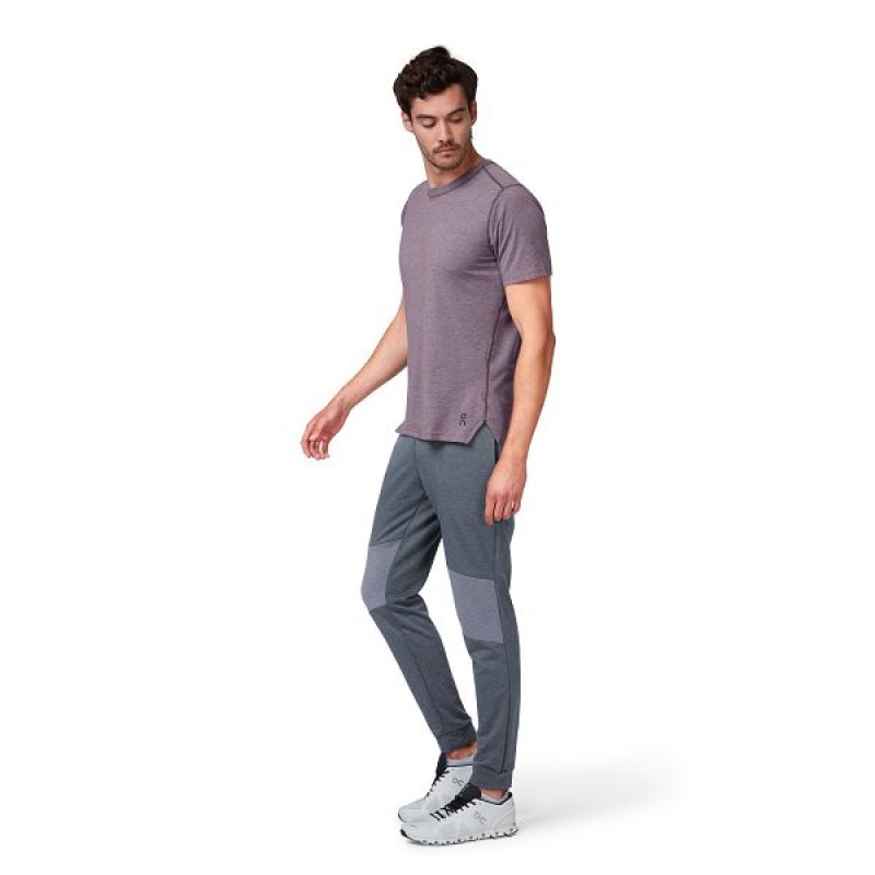 Tricouri Barbati On Running Comfort-T 2 Violet | 6143257_RO