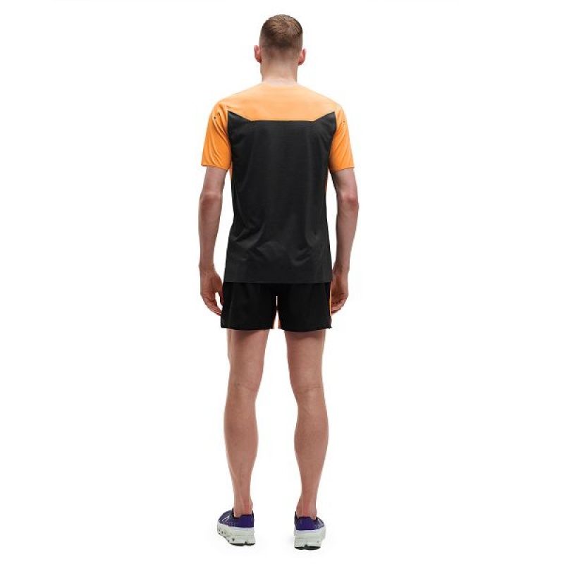 Tricouri Barbati On Running Performance-T 2 Mango Negrii | 1294730_RO